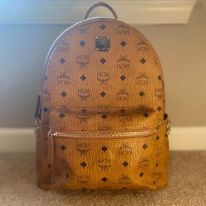 ❌SOLD❌ MCM Medium Stark Coated Canvas Backpack